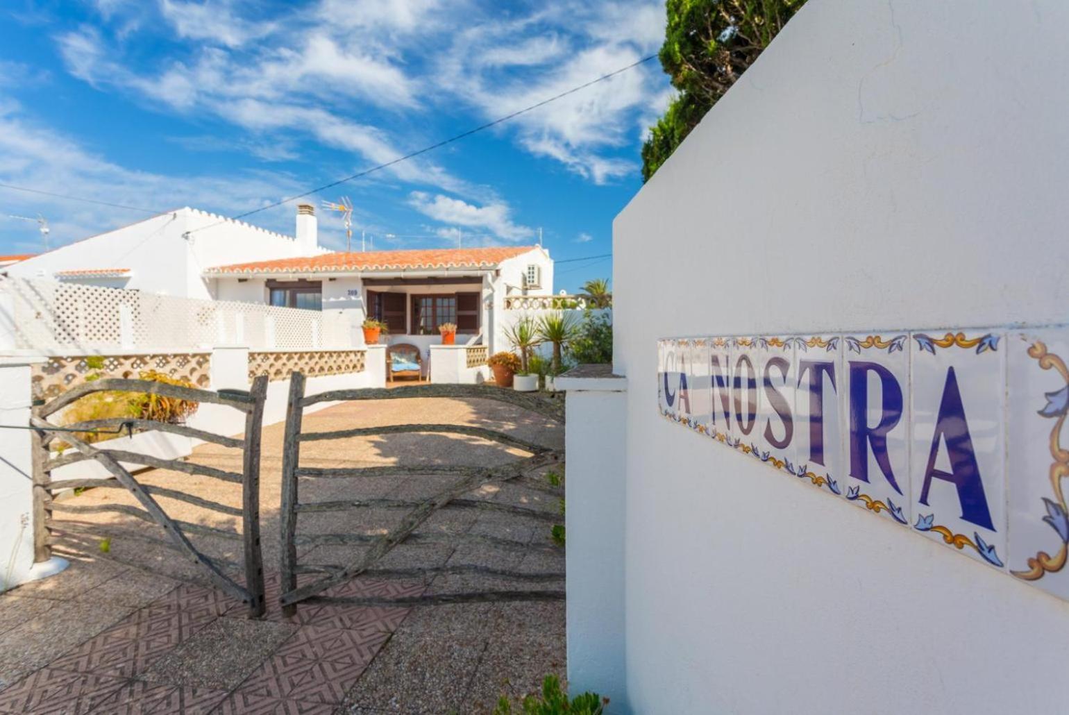 Villa Ca Nostra Cala En Porter  Exterior photo